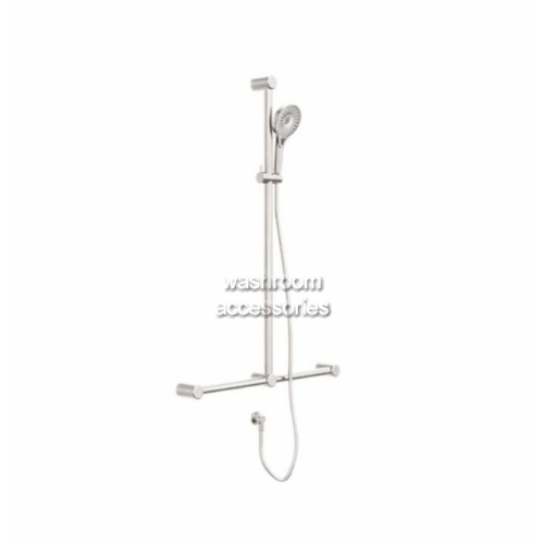 View NRCS006 T Bar Grab Rail and Adjustable Shower Set details.