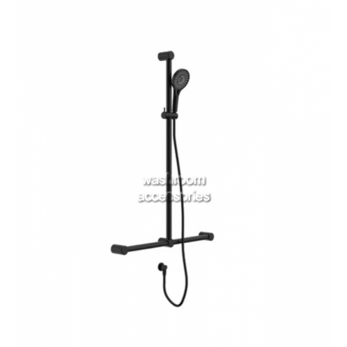 View NRCS006 T Bar Grab Rail and Adjustable Shower Set details.