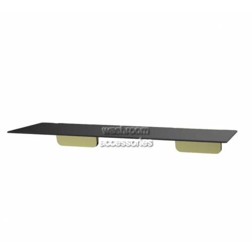 S01DB Fold Up Shower Seat Black