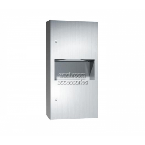 View 10-64623-9 Combo Unit Towel Dispenser and Waste Bin  8.4L details.