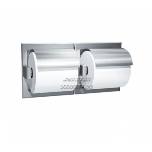 10-74022-H Double Toilet Roll Holder Recessed