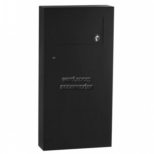 View B35639-MBLK Waste Receptacle 11L With Disposal Door details.