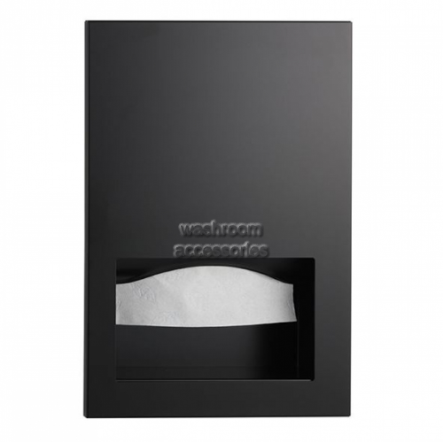 View B35903-MLBK Paper Towel Dispenser Recessed details.