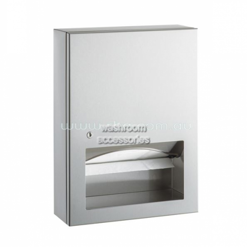 View B359039 Paper Towel Dispenser Surface Mounted details.