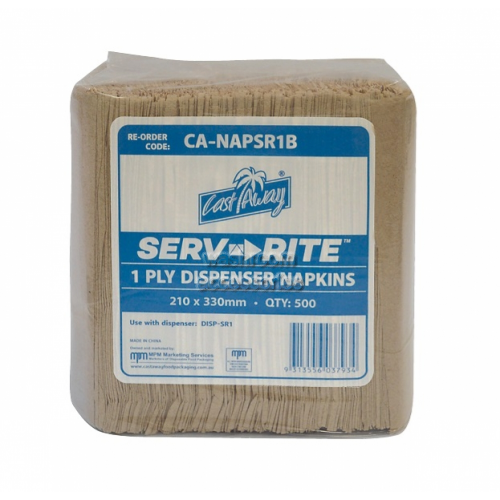 View CA-NAPSR1B Regular Dispenser Paper Napkins 1 Ply details.