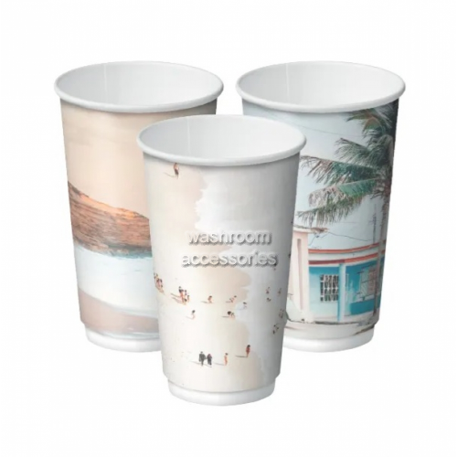 View Combo Double Wall Coffee Cups 16oz details.