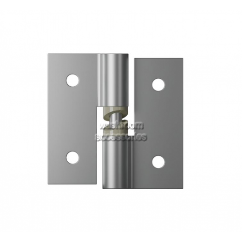 View 106B Gravity Hinge Exposed Fix Bolt Through details.