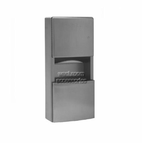 View B43699 Towel Dispenser and Waste Bin 11L details.