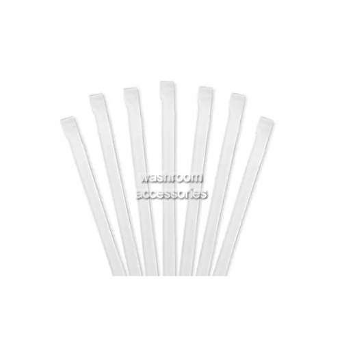 PSFLEXW Flexi Paper Straws Individually Wrapped