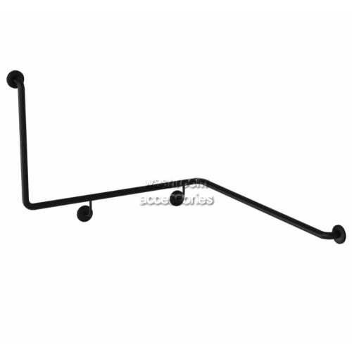 View 832-MB Corner Toilet Grab Rail 90 Degree Right Hand details.