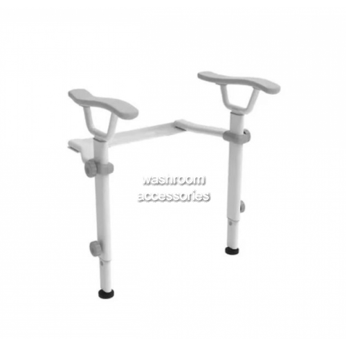 View S02SAW Toilet Support Arm with Legs Retrofit Set details.
