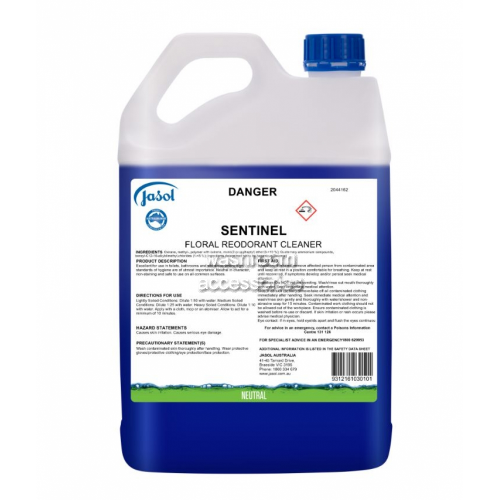 View Sentinel Floral Reodorant Cleaner details.