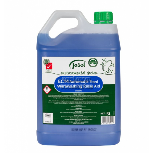 View EC14 Automatic Feed Warewashing Rinse Aid details.