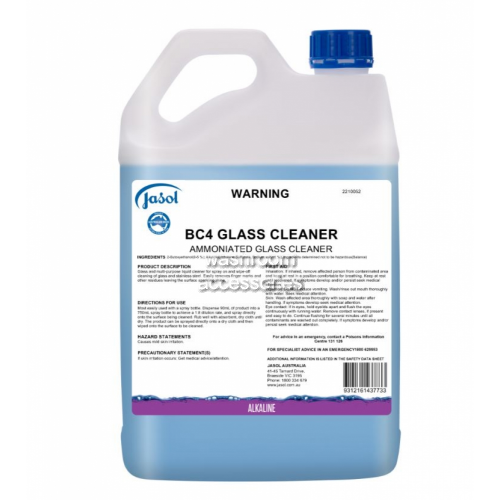 View BC4 Glass Cleaner details.