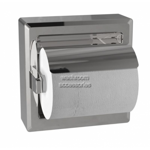 View 5106 Single Toilet Roll Holder with Hood details.