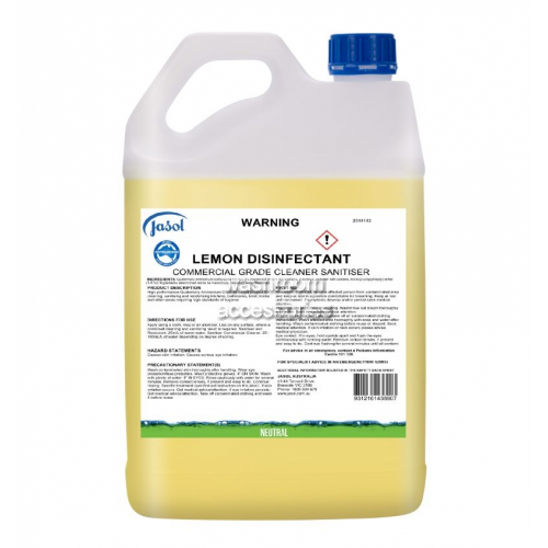 Lemon Disinfectant Commercial Grade Cleaner Sanitiser