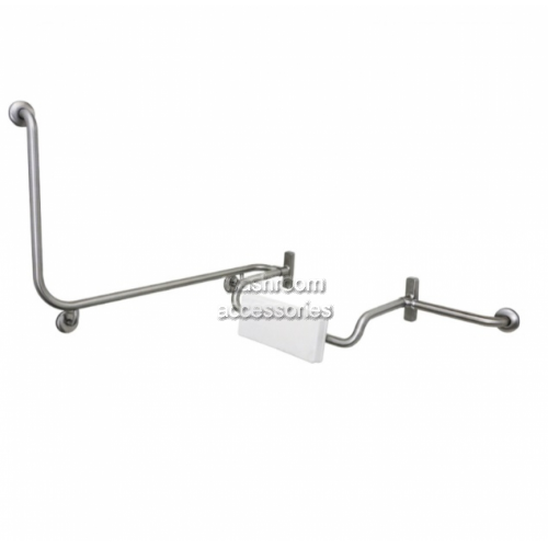 8915 Combo Grab Rail with Backrest