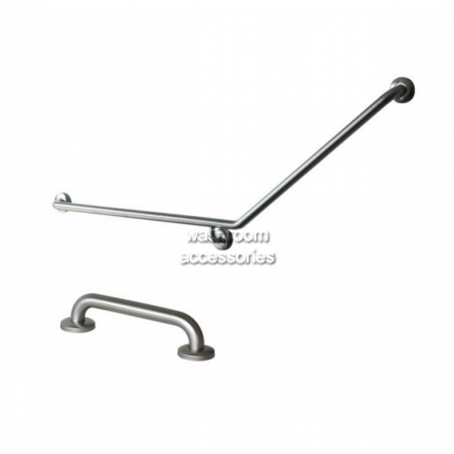 View JDM-GTP-8 Toilet Grab Rail Set 40 Degree Left Hand details.