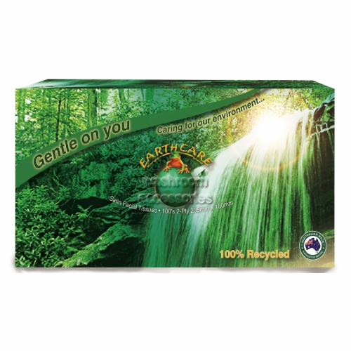 Facial Tissue 100 Sheet Recycled