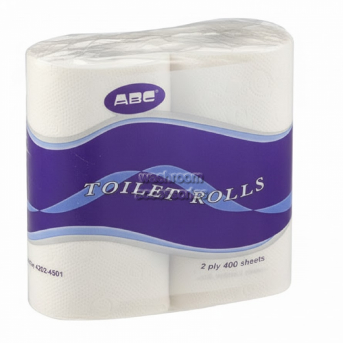 View UN2-400-0 Toilet Rolls 400 Sheet 2Ply details.