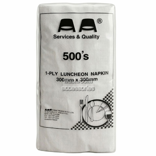 View 1 Ply Luncheon Serviettes details.