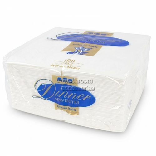 2 Ply M-Fold Dinner Serviettes
