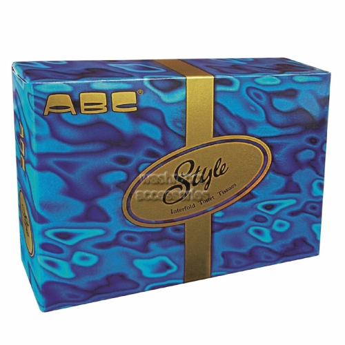 ABC-72 1 Ply Interfold Toilet Tissue