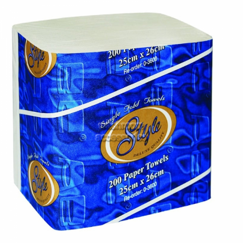 View 3600CUT Hand Towel Mini Singlefold details.