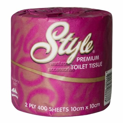 View 0-8877 Toilet Paper Rolls Wrapped 400 Sheet 2Ply details.