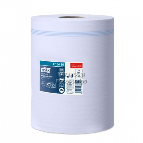 View 473480 Reflex Centrefeed Wiping Paper Roll details.
