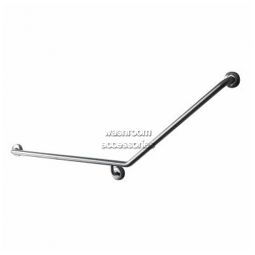 View Toilet Grab Rail 45 Degree 870mm x 700mm details.