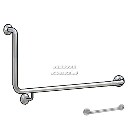 View Toilet Grab Rail Set BBR-015 90 degree details.