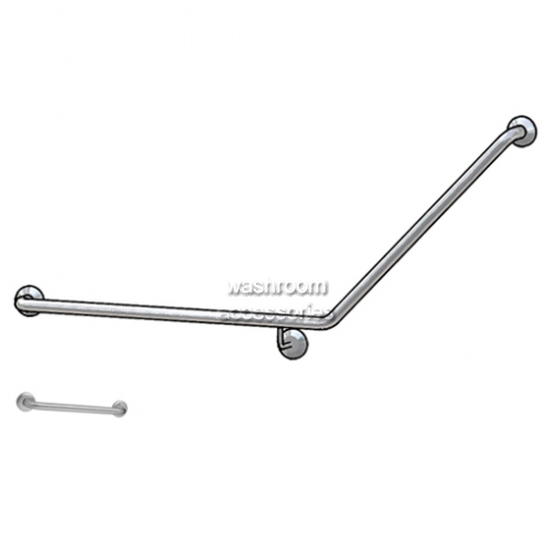 Toilet Grab Rail Set WA82601 45 degree